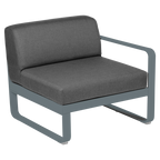 Fermob- Bellevie 1 Seater Right Module - Graphite Grey Cushions