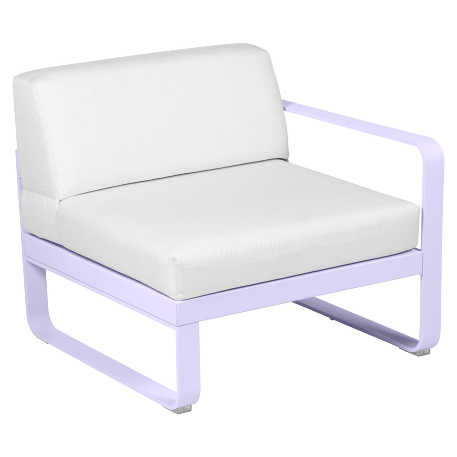 Fermob- Bellevie 1 Seater Right Module - Off White Cushions