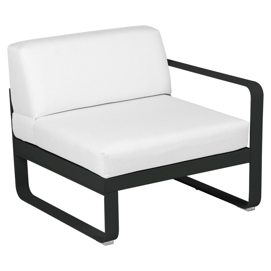 Fermob- Bellevie 1 Seater Right Module - Off White Cushions