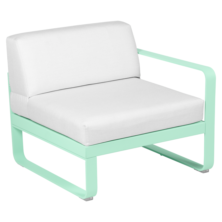 Fermob- Bellevie 1 Seater Right Module - Off White Cushions