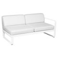 Fermob- Bellevie 2 Seater Right Module - Off White Cushions