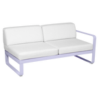 Fermob- Bellevie 2 Seater Right Module - Off White Cushions