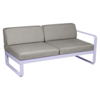 Fermob- Bellevie 2 Seater Right Module - Grey Taupe Cushions
