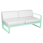 Fermob- Bellevie 2 Seater Right Module - Off White Cushions