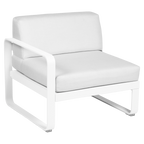 Fermob- Bellevie 1 Seater Left Module - Off White Cushions