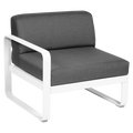 Fermob- Bellevie 1 Seater Left Module - Graphite Grey Cushions
