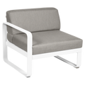 Fermob- Bellevie 1 Seater Left Module - Grey Taupe Cushions
