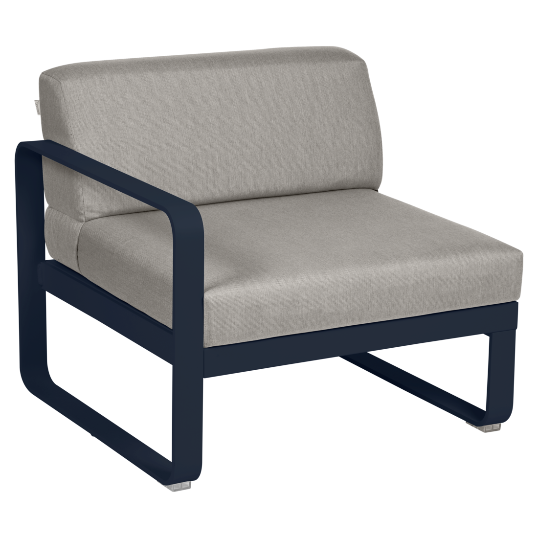 Fermob- Bellevie 1 Seater Left Module - Grey Taupe Cushions