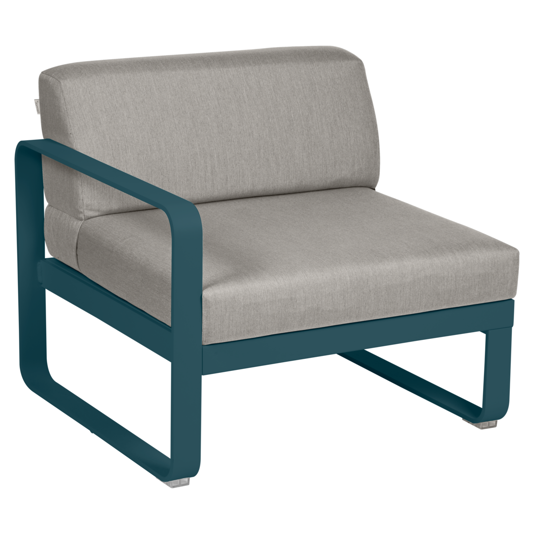 Fermob- Bellevie 1 Seater Left Module - Grey Taupe Cushions