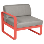 Fermob- Bellevie 1 Seater Left Module - Grey Taupe Cushions