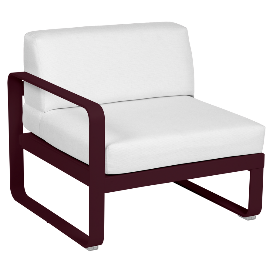 Fermob- Bellevie 1 Seater Left Module - Off White Cushions