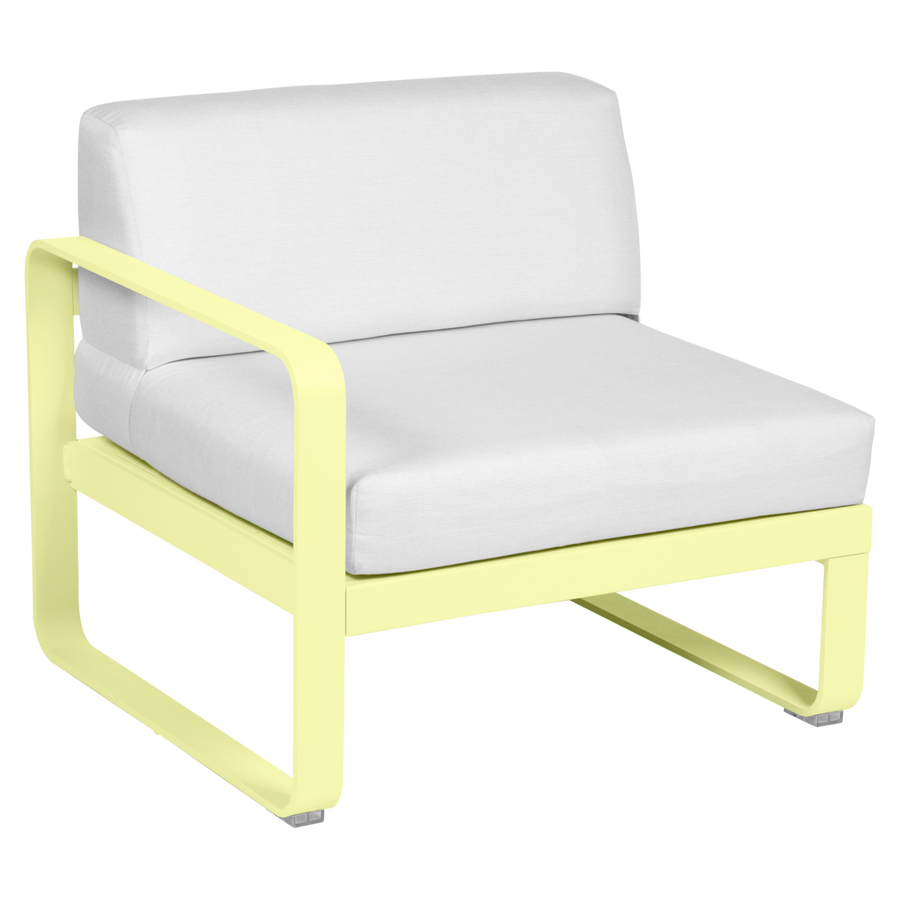 Fermob- Bellevie 1 Seater Left Module - Off White Cushions