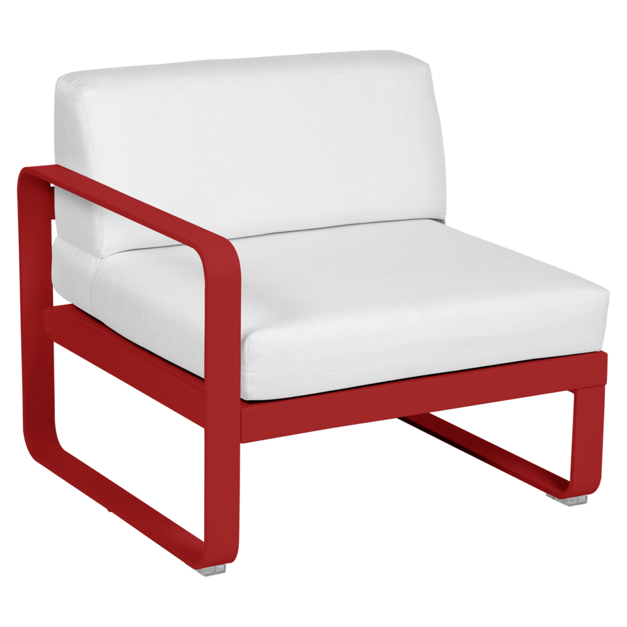Fermob- Bellevie 1 Seater Left Module - Off White Cushions