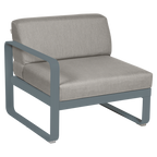 Fermob- Bellevie 1 Seater Left Module - Grey Taupe Cushions