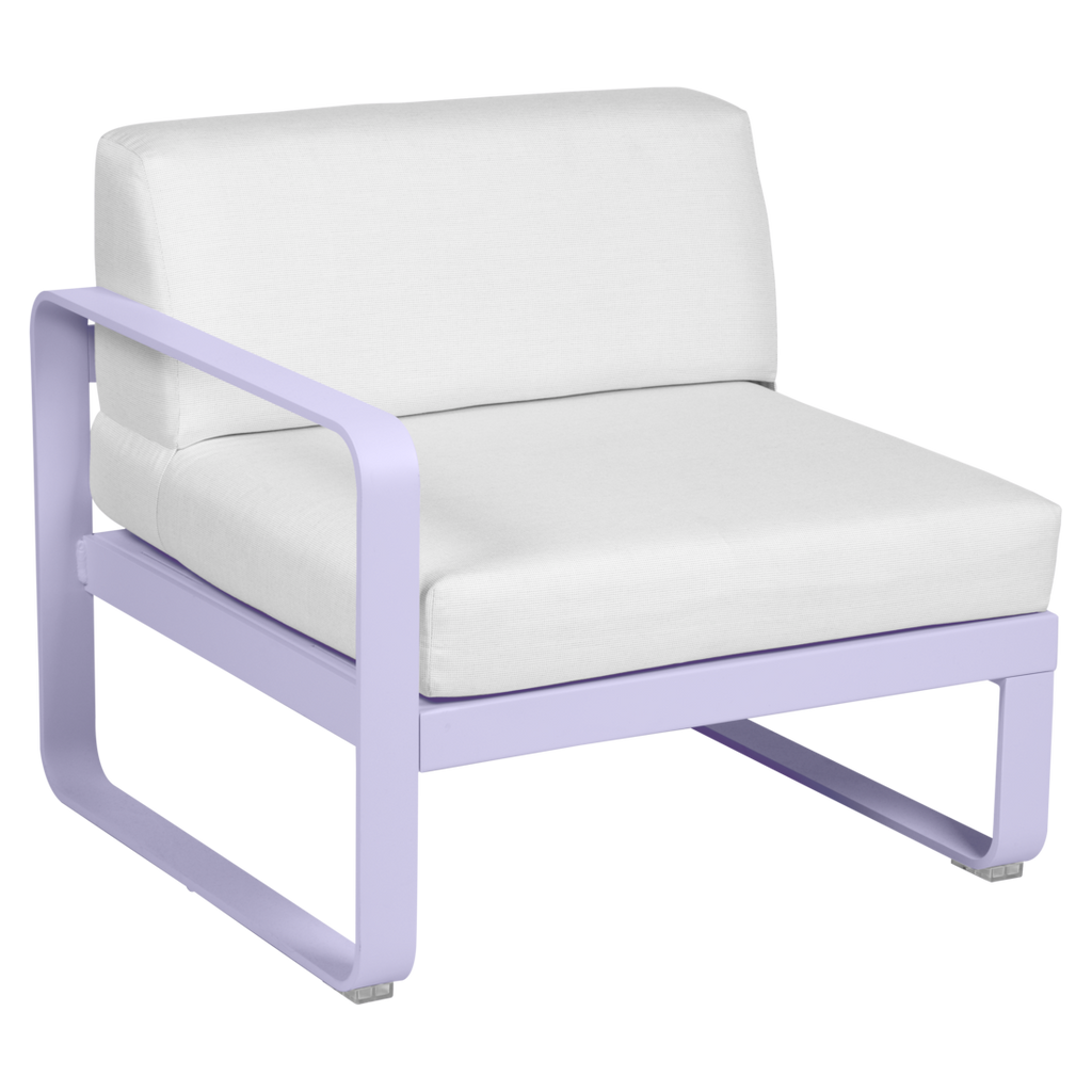Fermob- Bellevie 1 Seater Left Module - Off White Cushions
