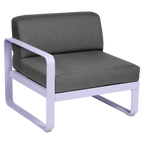 Fermob- Bellevie 1 Seater Left Module - Graphite Grey Cushions