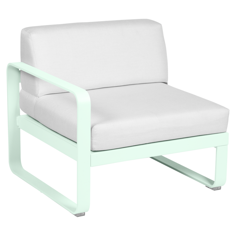 Fermob- Bellevie 1 Seater Left Module - Off White Cushions
