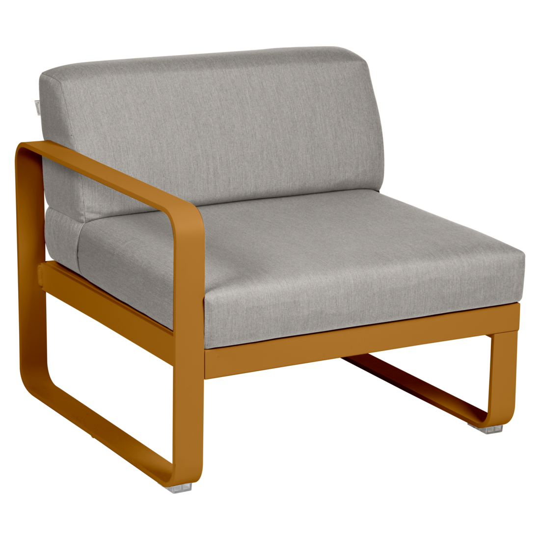 Fermob- Bellevie 1 Seater Left Module - Grey Taupe Cushions