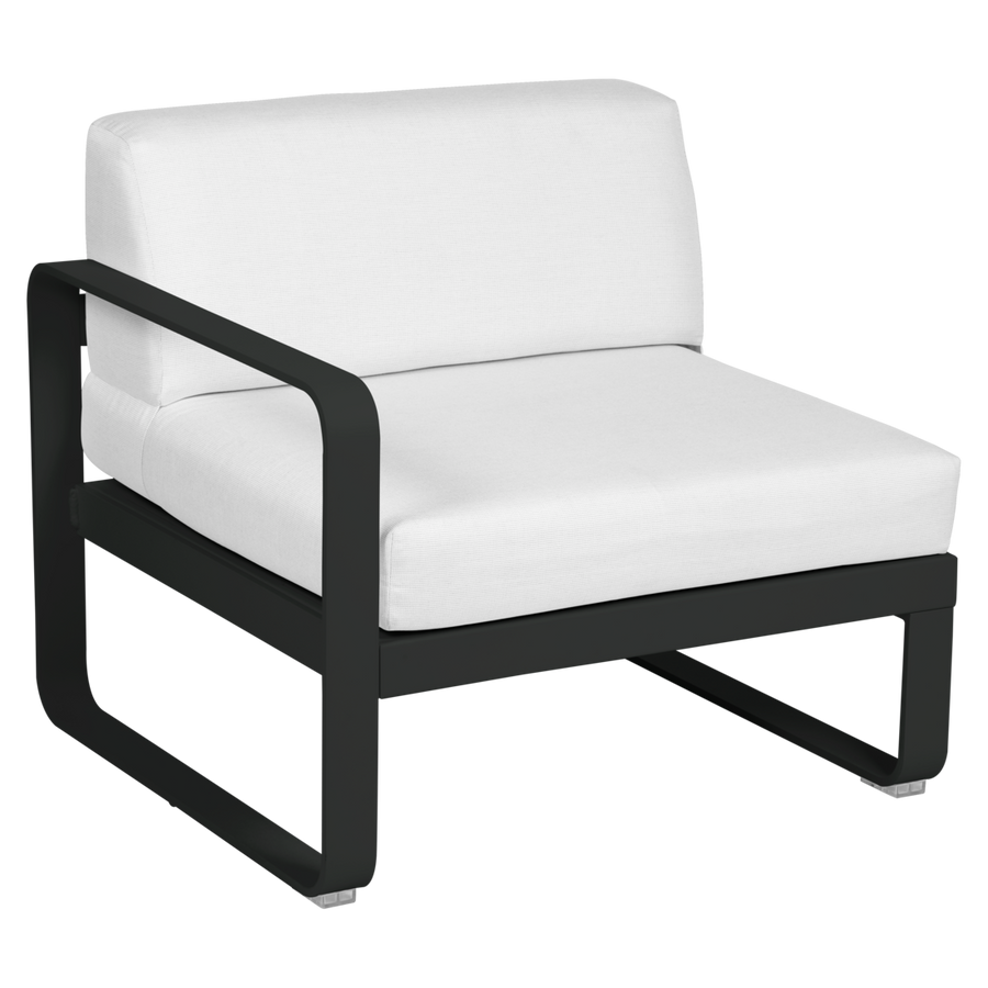 Fermob- Bellevie 1 Seater Left Module - Off White Cushions