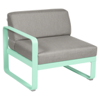 Fermob- Bellevie 1 Seater Left Module - Grey Taupe Cushions