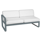 Fermob- Bellevie 2 Seater Left Module - Off White Cushions