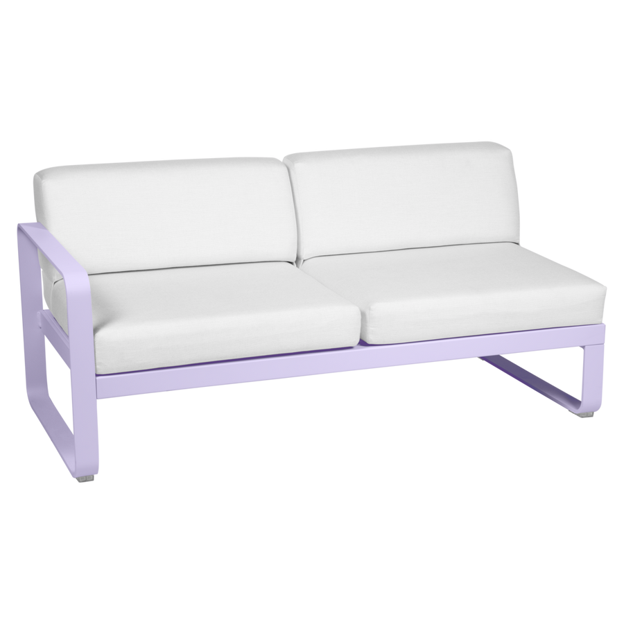 Fermob- Bellevie 2 Seater Left Module - Off White Cushions