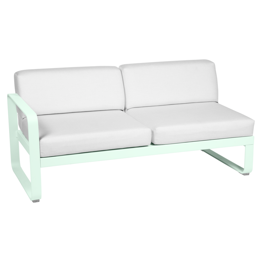 Fermob- Bellevie 2 Seater Left Module - Off White Cushions