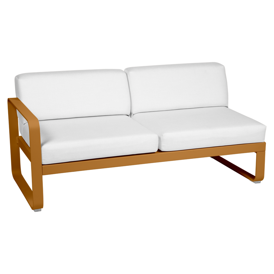 Fermob- Bellevie 2 Seater Left Module - Off White Cushions