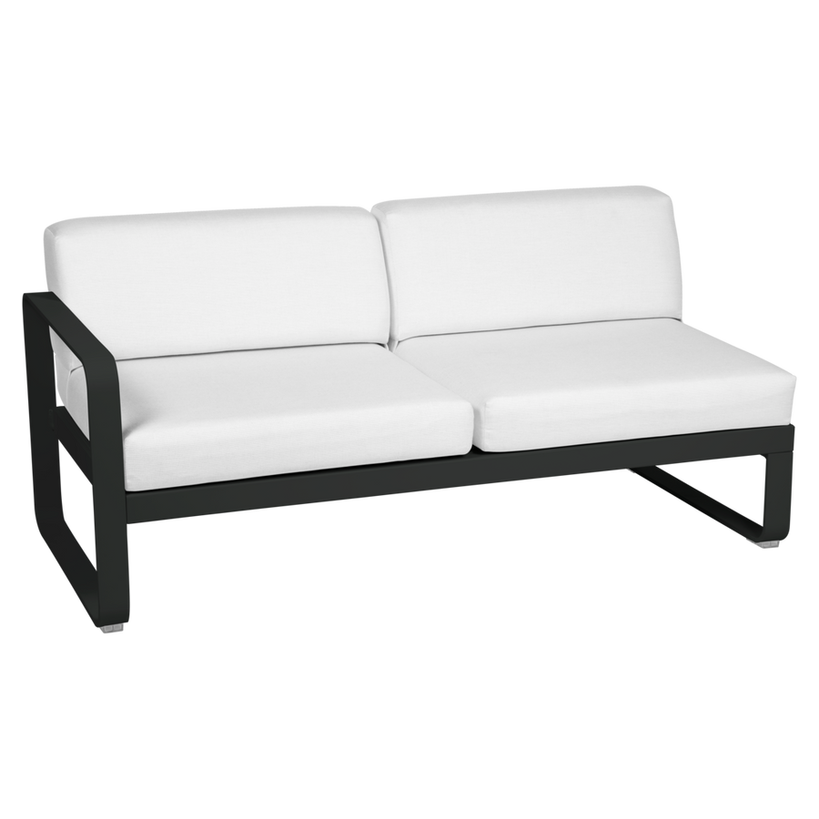 Fermob- Bellevie 2 Seater Left Module - Off White Cushions