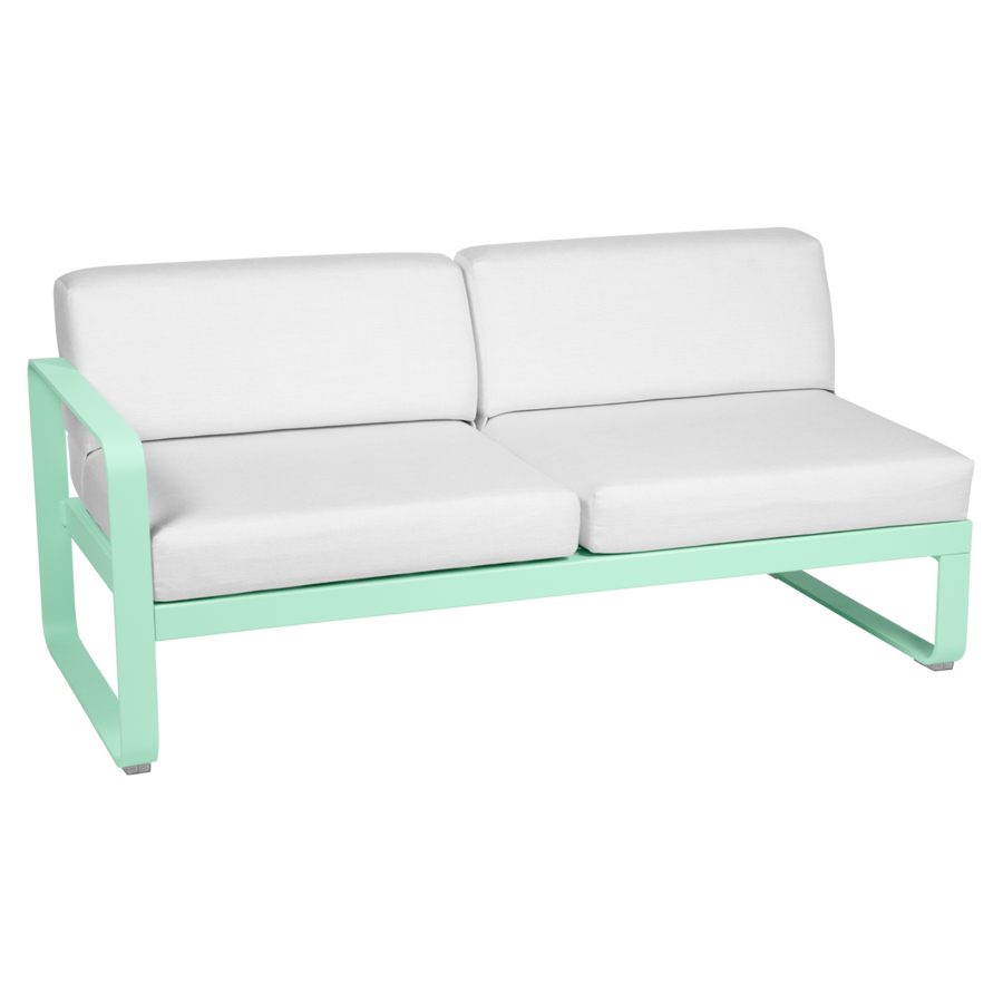 Fermob- Bellevie 2 Seater Left Module - Off White Cushions