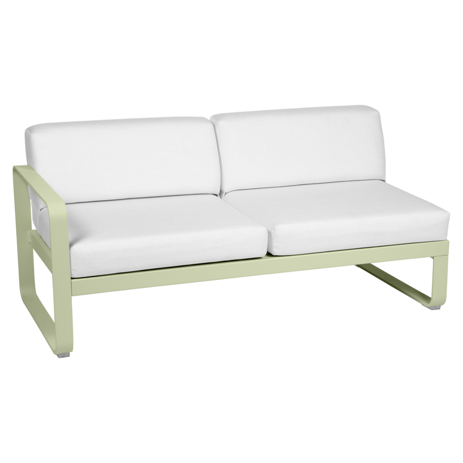 Fermob- Bellevie 2 Seater Left Module - Off White Cushions