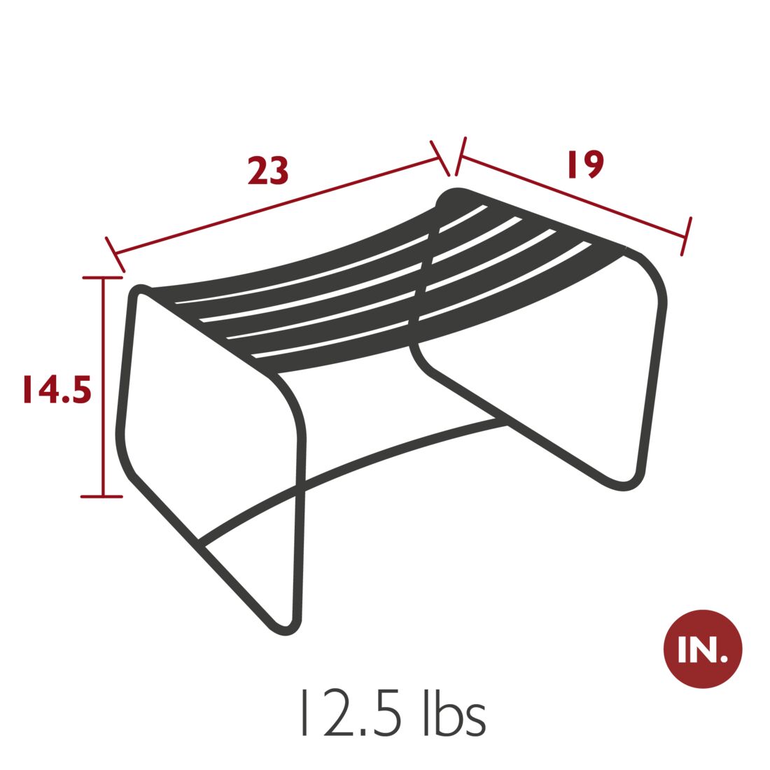 Fermob - Surprising Footrest