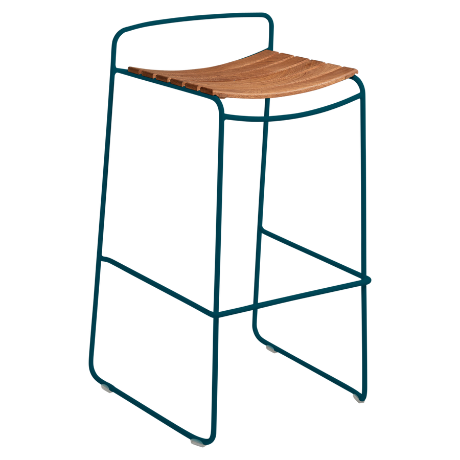 Fermob- Surprising Teak Bar Stool