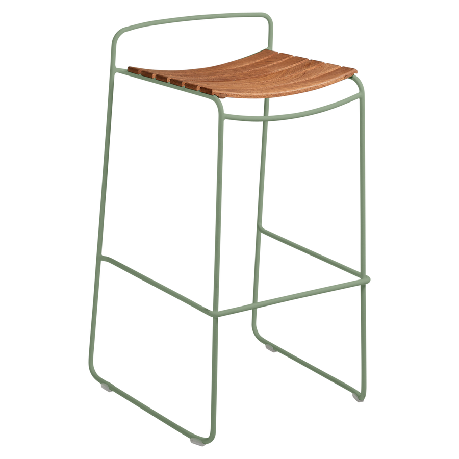 Fermob- Surprising Teak Bar Stool