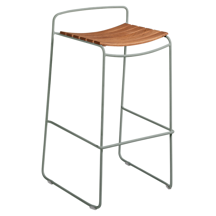 Fermob- Surprising Teak Bar Stool