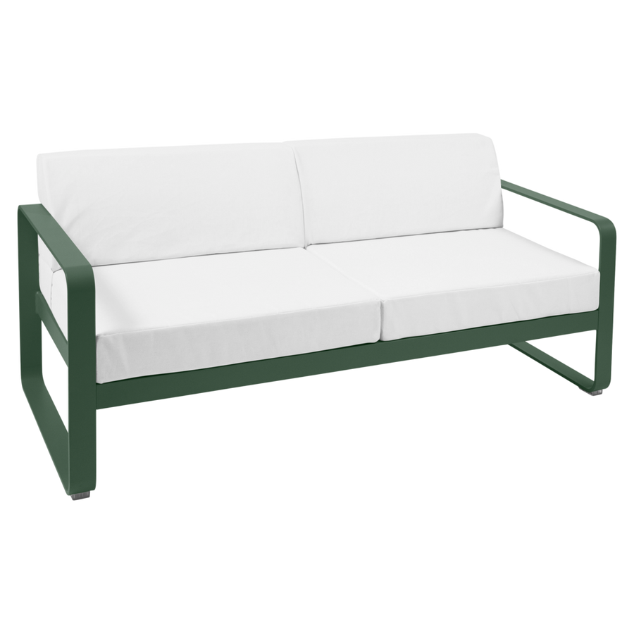 Fermob- Bellevie 2 Seater Sofa  - Off White Cushions