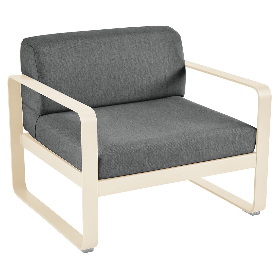 Fermob - Bellevie Armchair - Graphite Grey Cushions