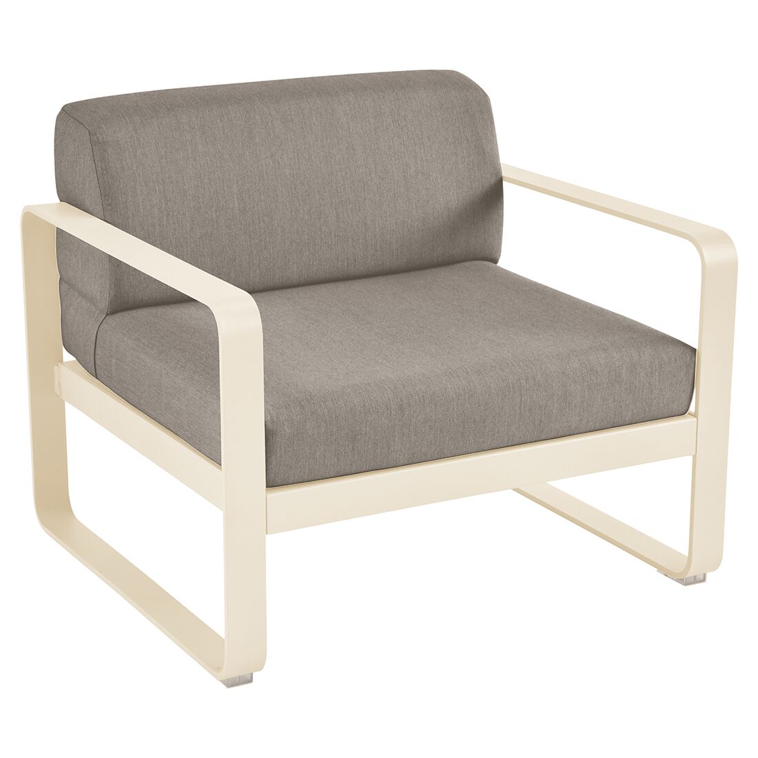 Fermob- Bellevie Armchair - Grey Taupe Cushions