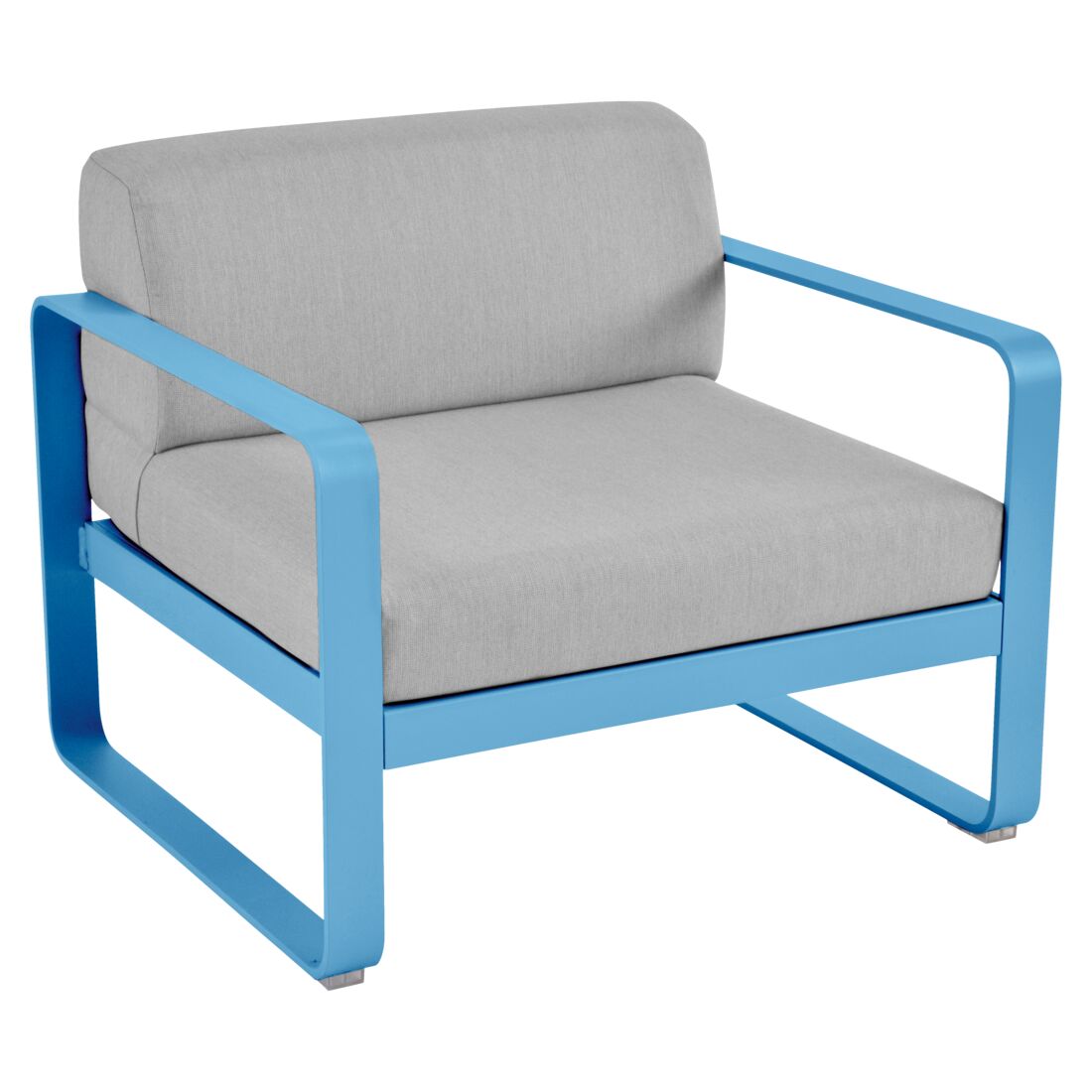 Fermob - Bellevie Armchair - Flannel Grey Cushions