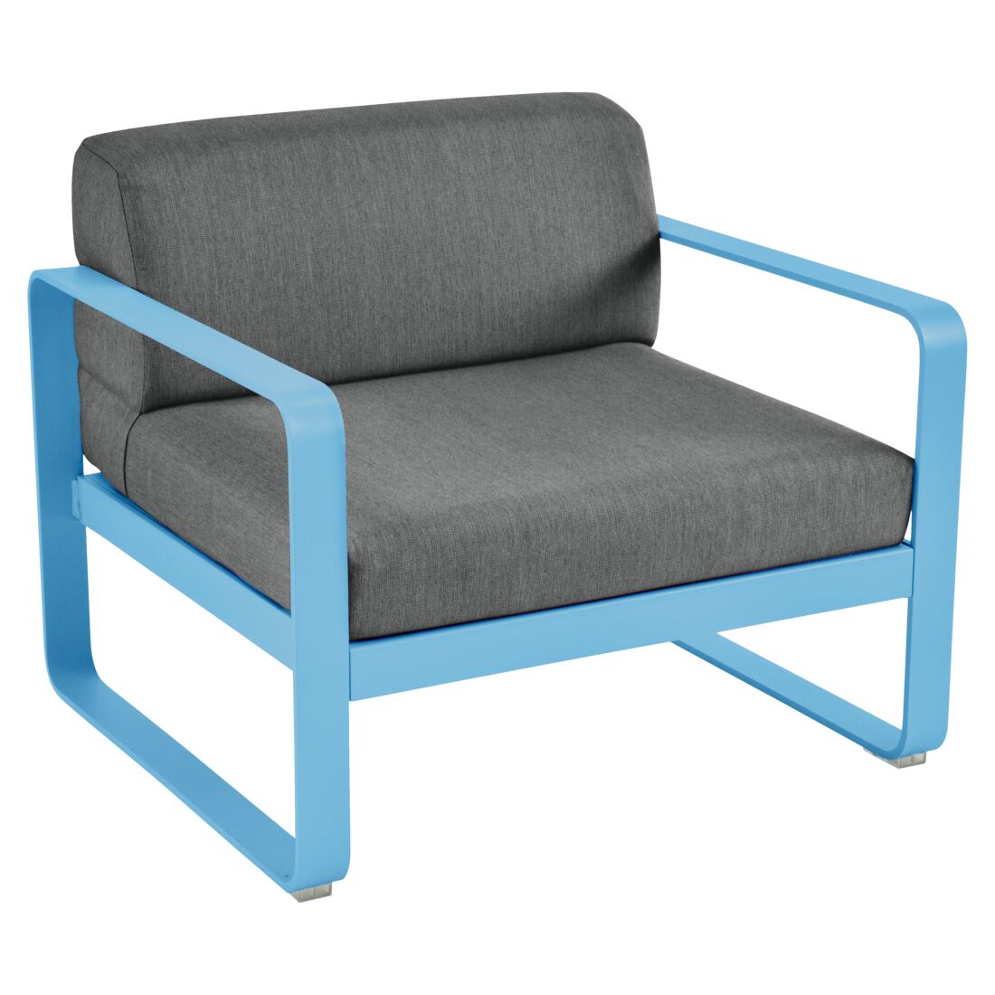 Fermob - Bellevie Armchair - Graphite Grey Cushions