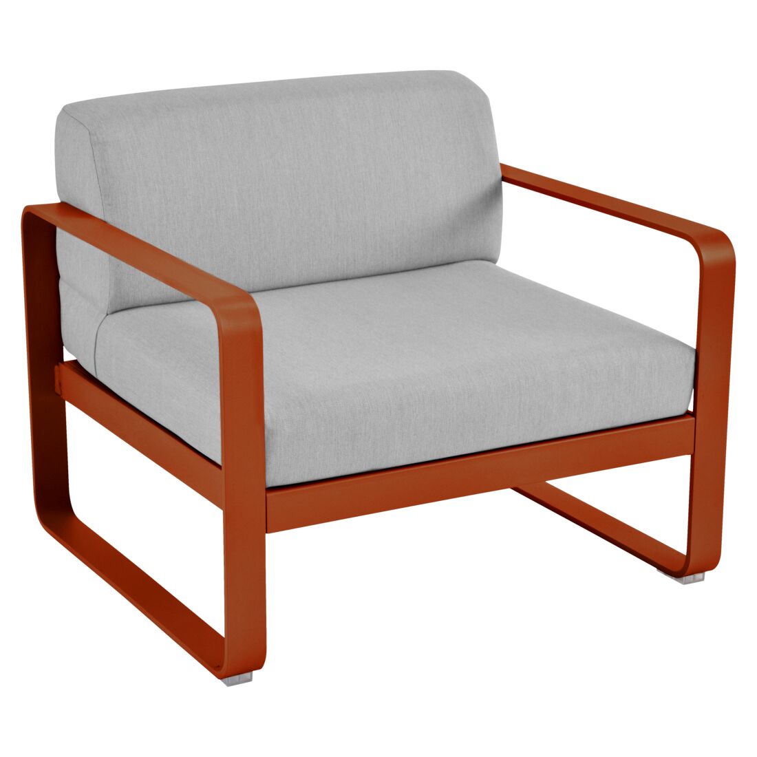 Fermob - Bellevie Armchair - Flannel Grey Cushions