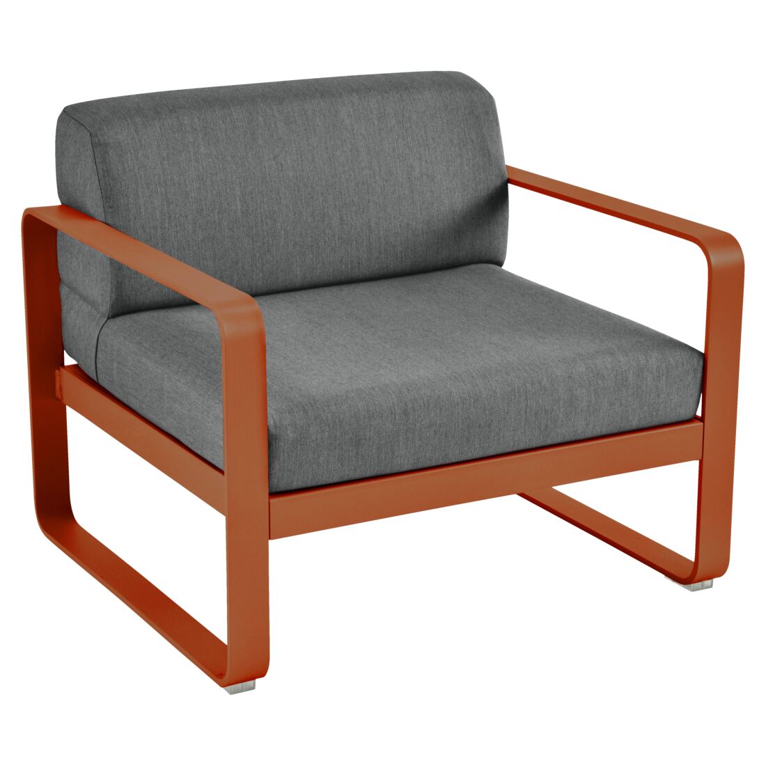 Fermob - Bellevie Armchair - Graphite Grey Cushions