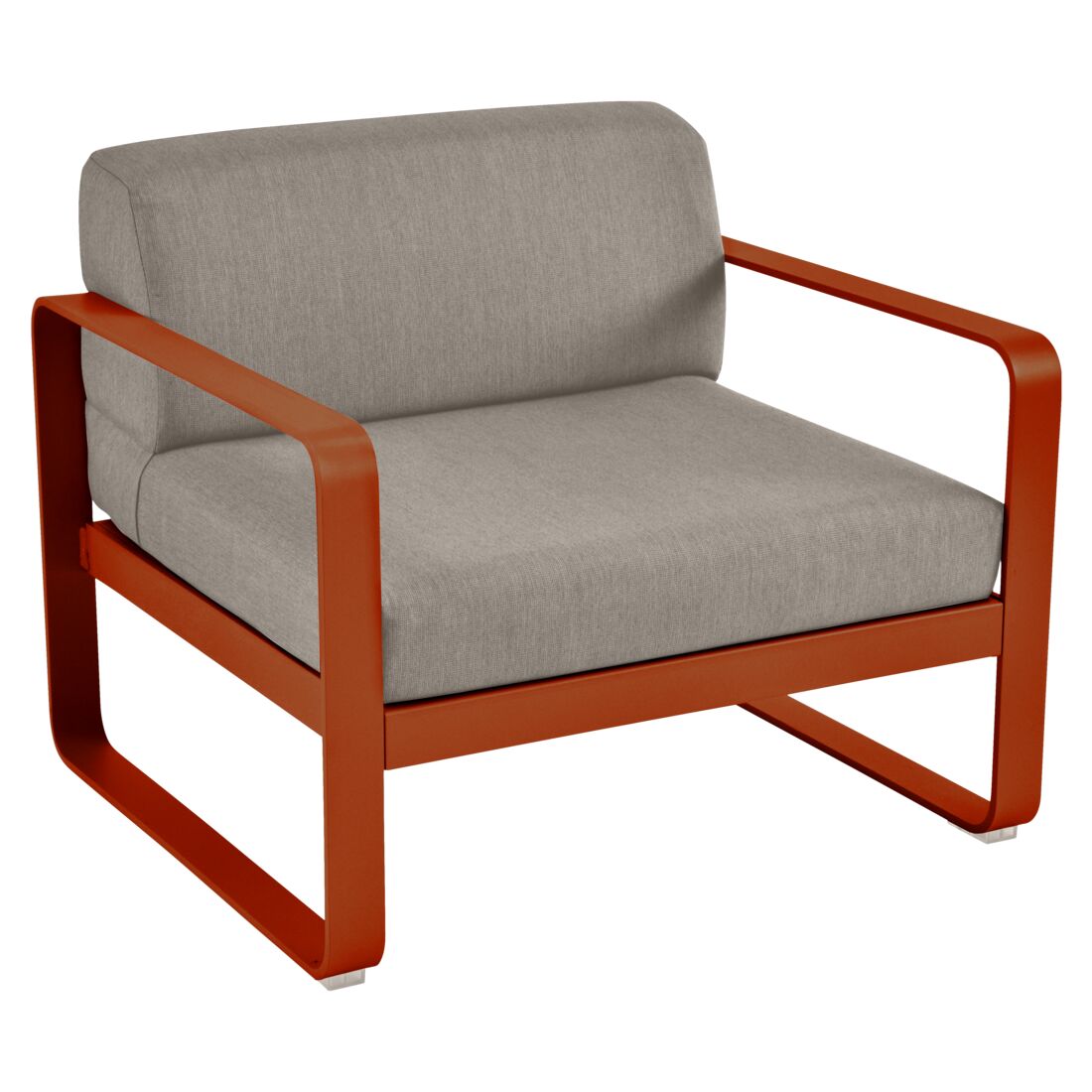 Fermob- Bellevie Armchair - Grey Taupe Cushions