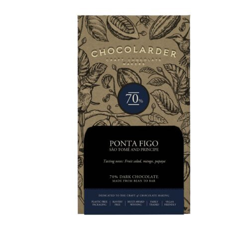 Chocolarder - 70% Ponta Figo Dark Chocolate Bar