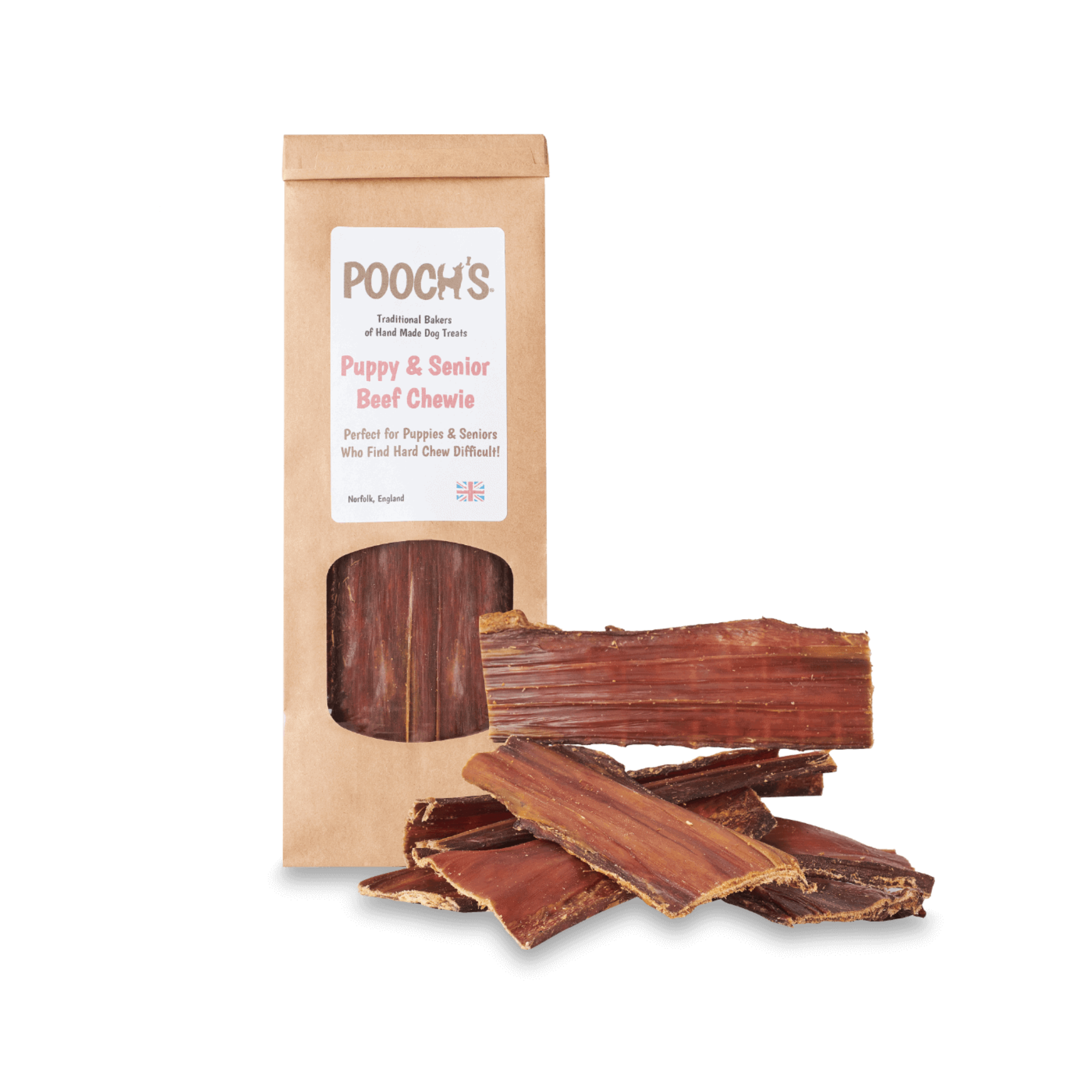 Pooch's Puppy & Senior Beef Chewie