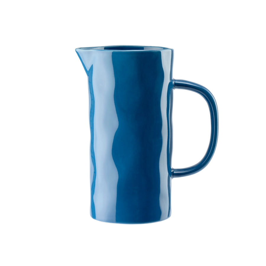 Quails Egg Ceramics Medium Jug Mid Blue