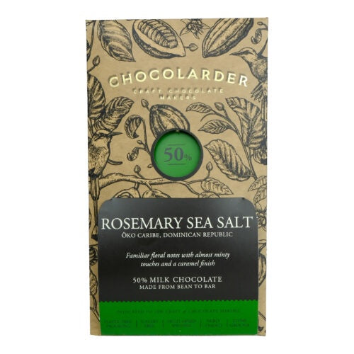 Chocolarder - 50% Rosemary Sea Salt Bar
