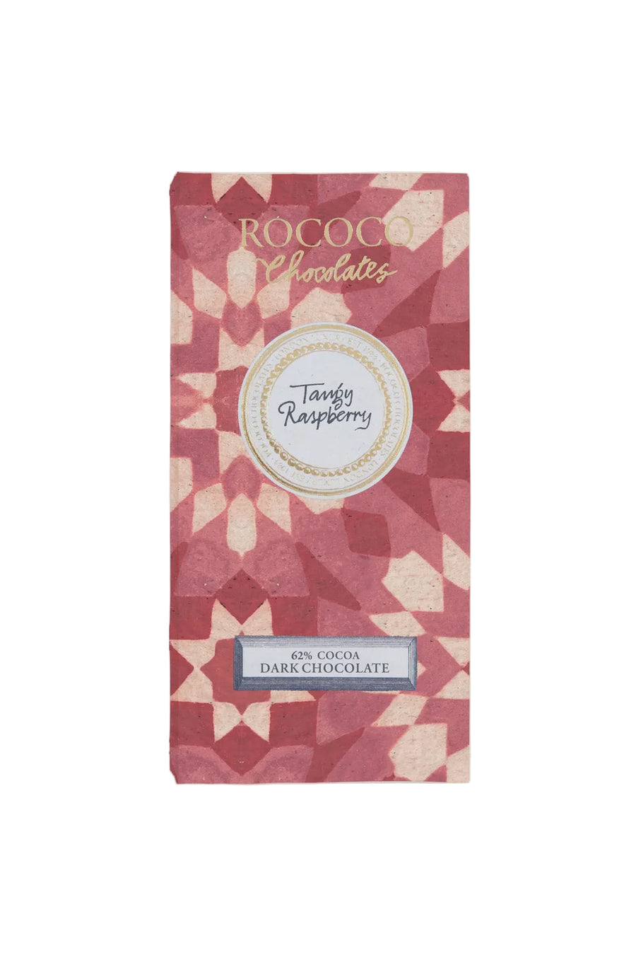 Rococo Chocolates Tangy Raspberry Bar