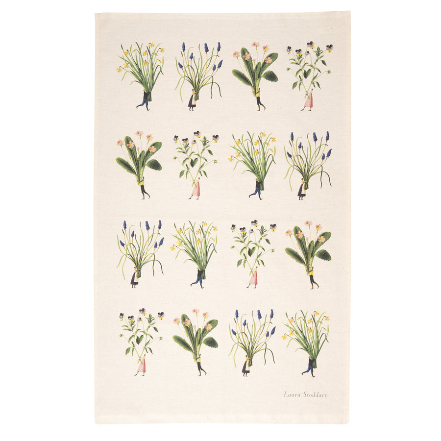 Laura Stoddart - Tea Towel "Spring Flowers"
