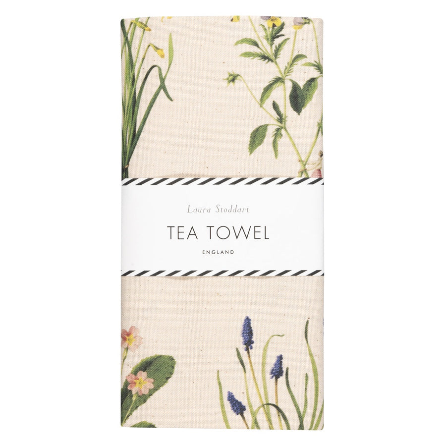 Laura Stoddart - Tea Towel "Spring Flowers"